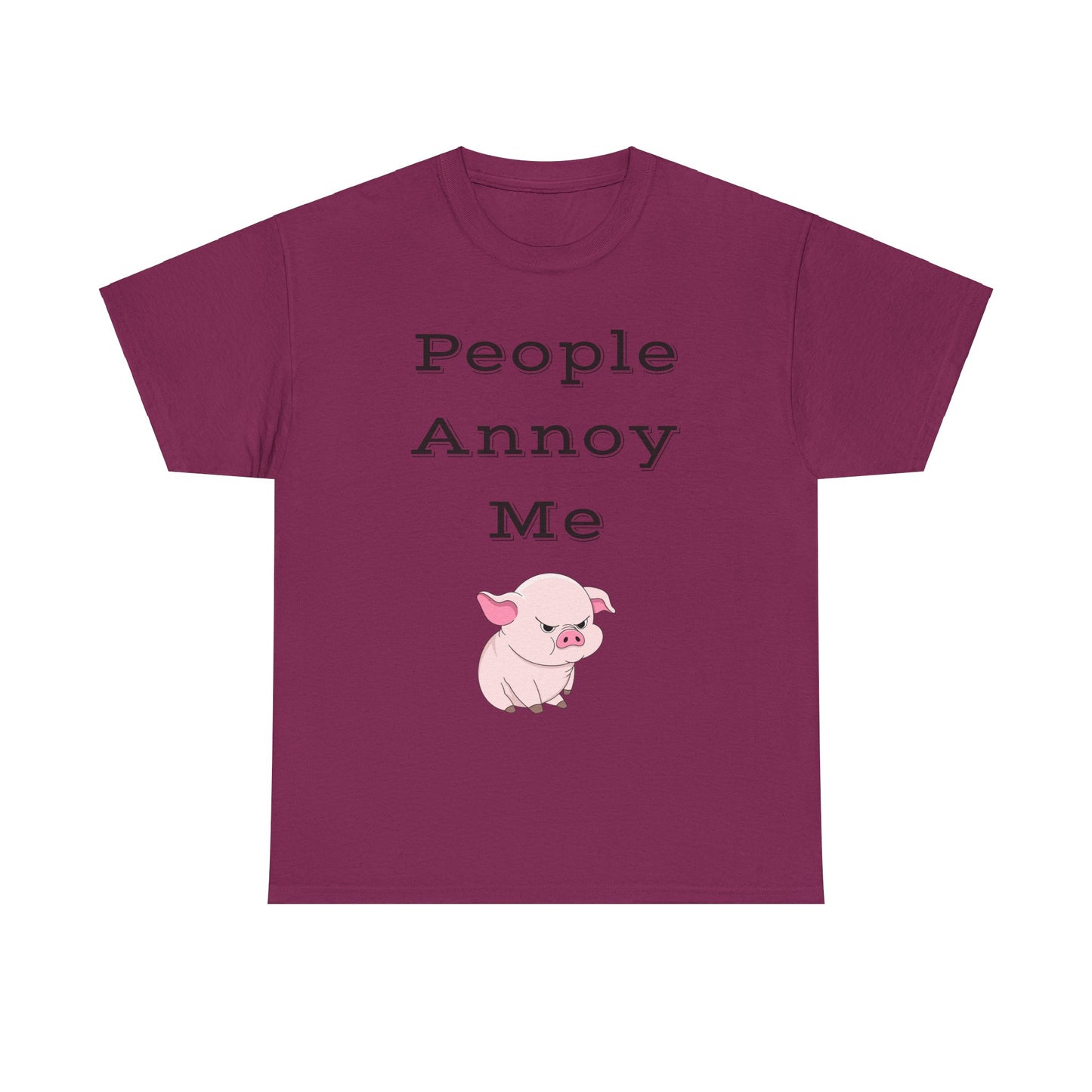 People Annoy Me Unisex Heavy Cotton Tee