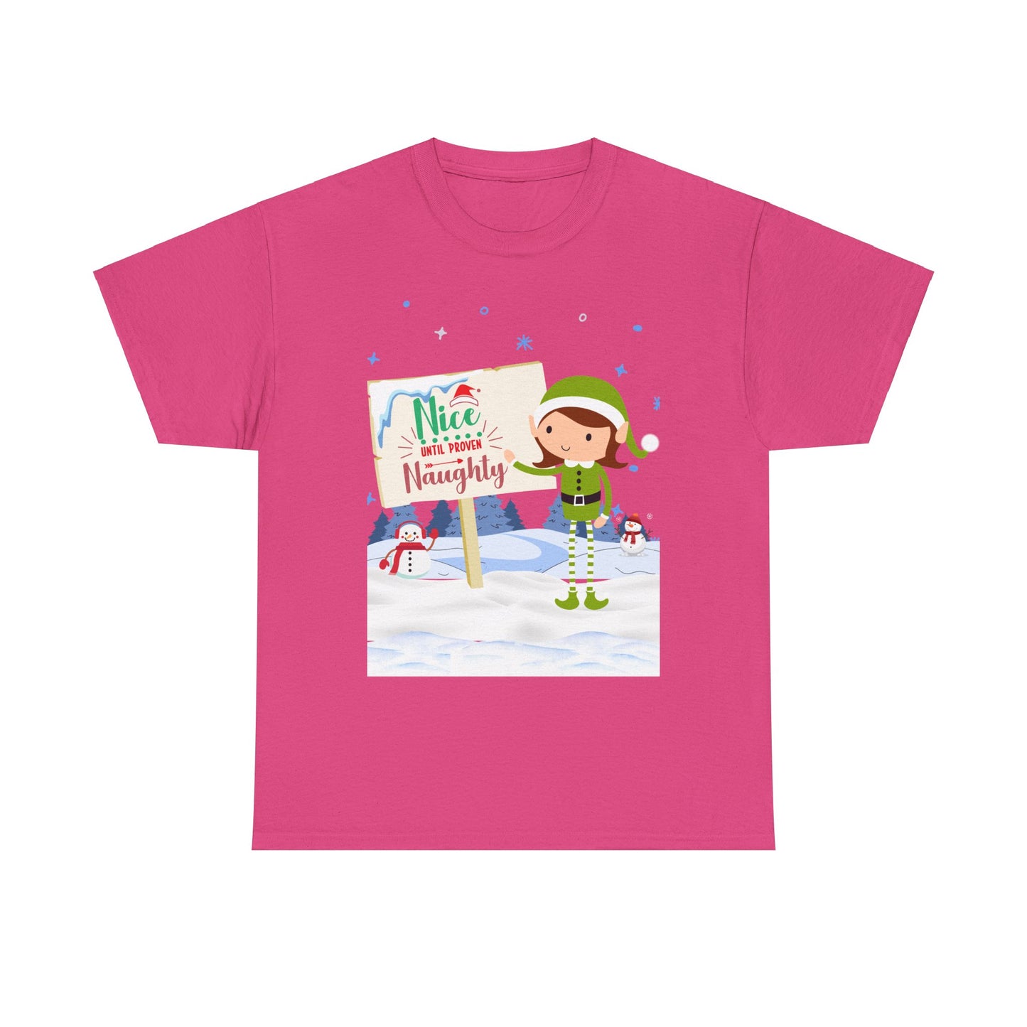 Nice until Unisex Heavy Cotton Tee