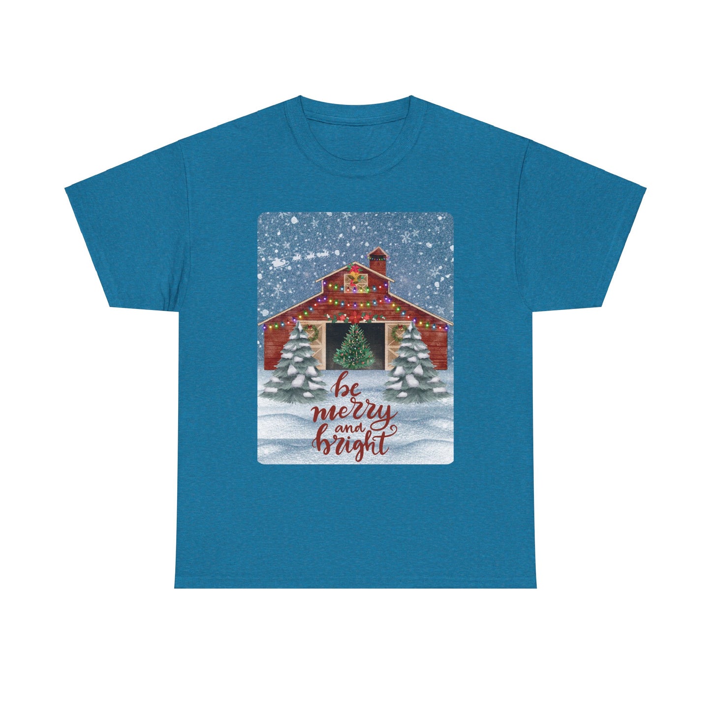 Be Merry Unisex Heavy Cotton Tee