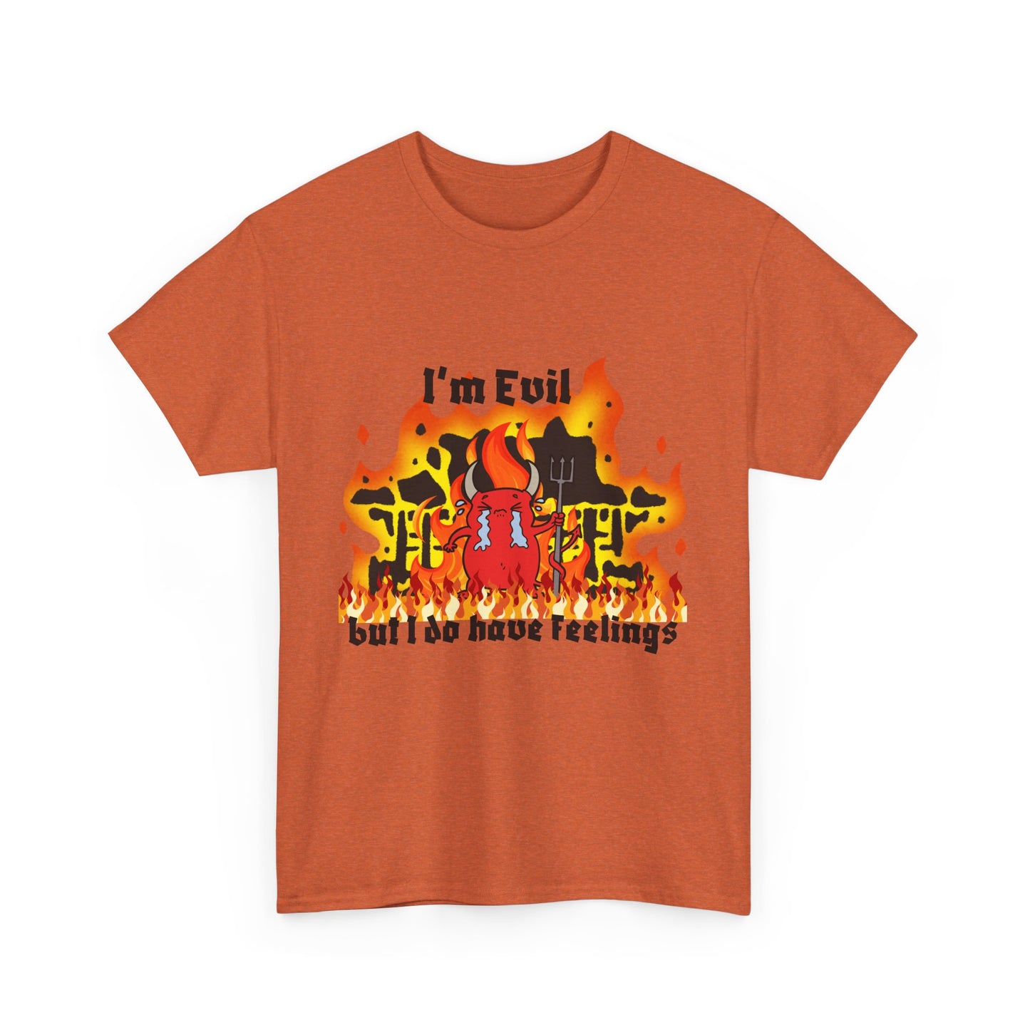 I'm evil Unisex Heavy Cotton Tee