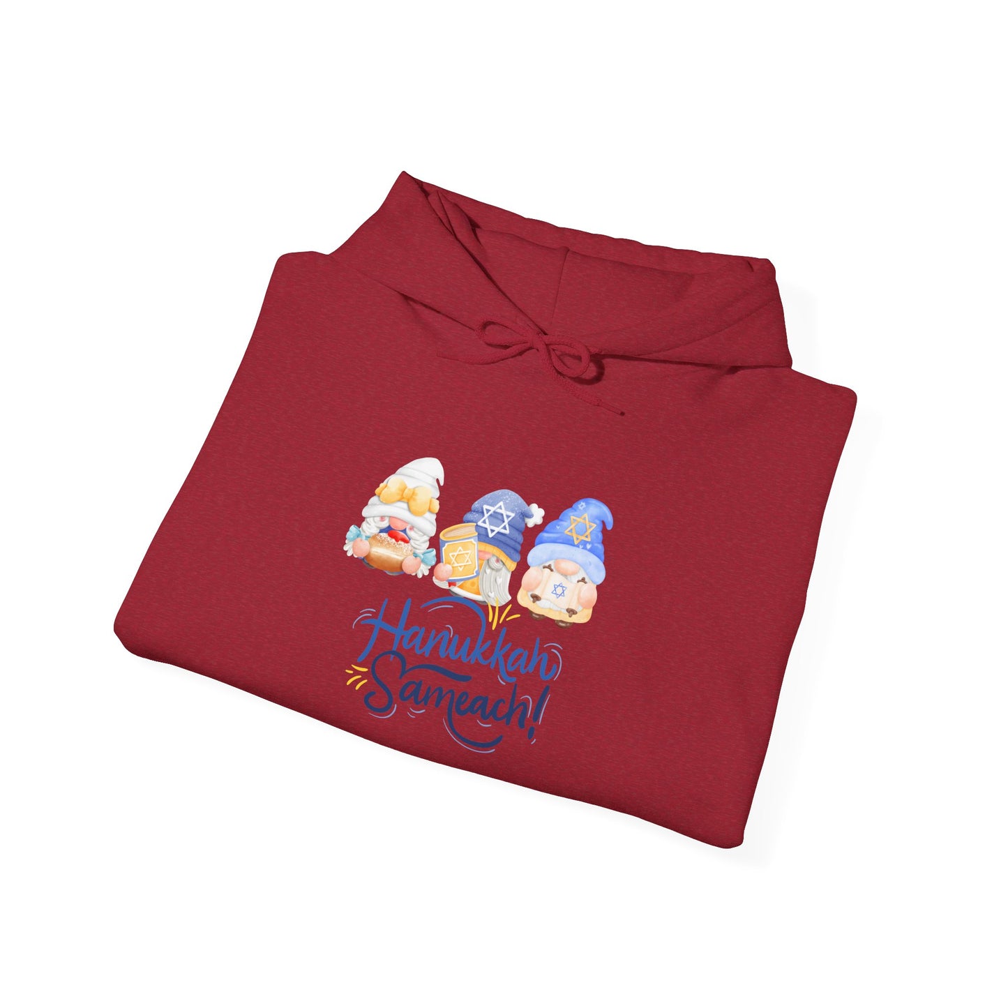 Hanukkah Gnomes Unisex Heavy Blend™ Hooded Sweatshirt