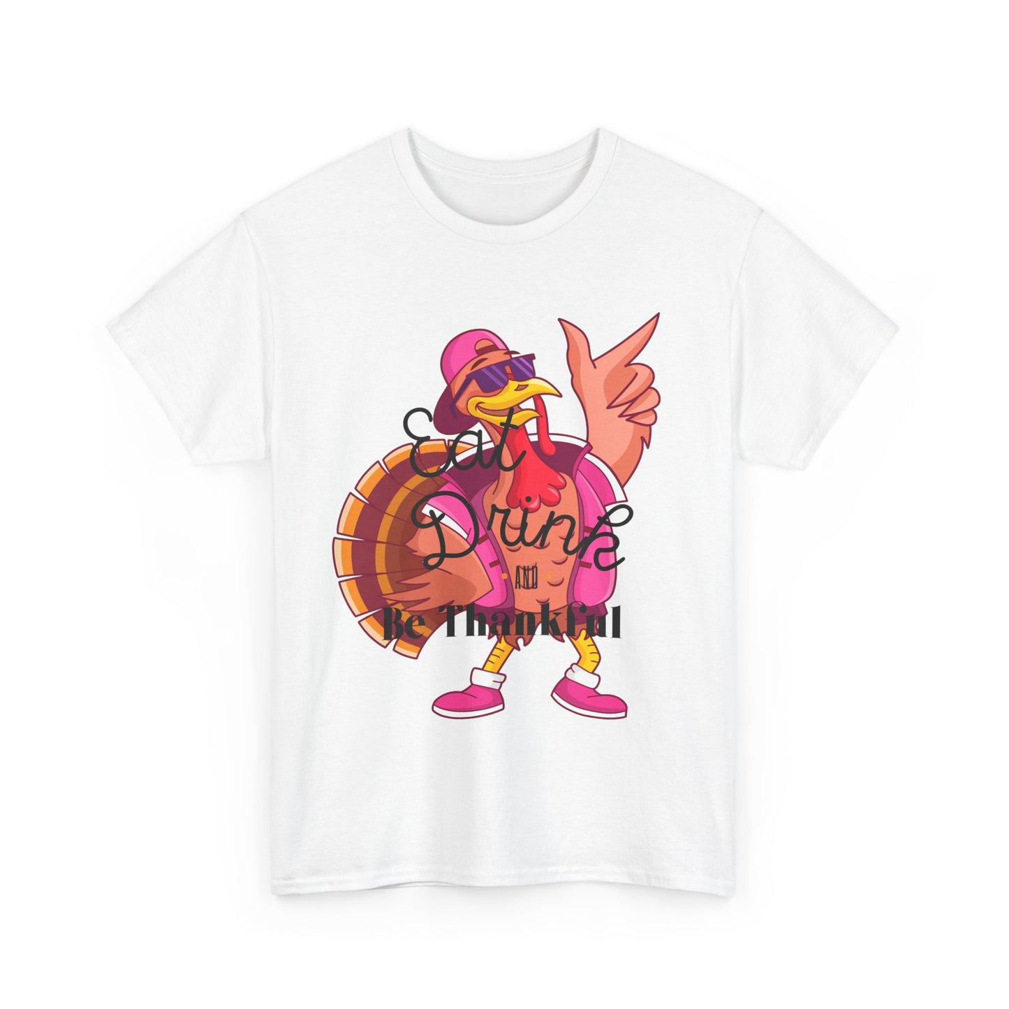 Eat Drink Unisex Heavy Cotton Tee