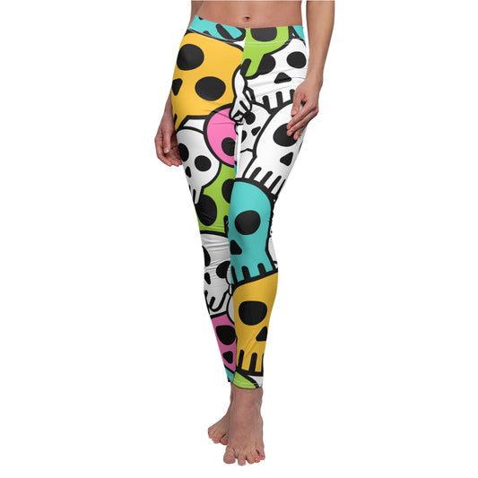 Women's Cut & Sew Casual Leggings (AOP)
