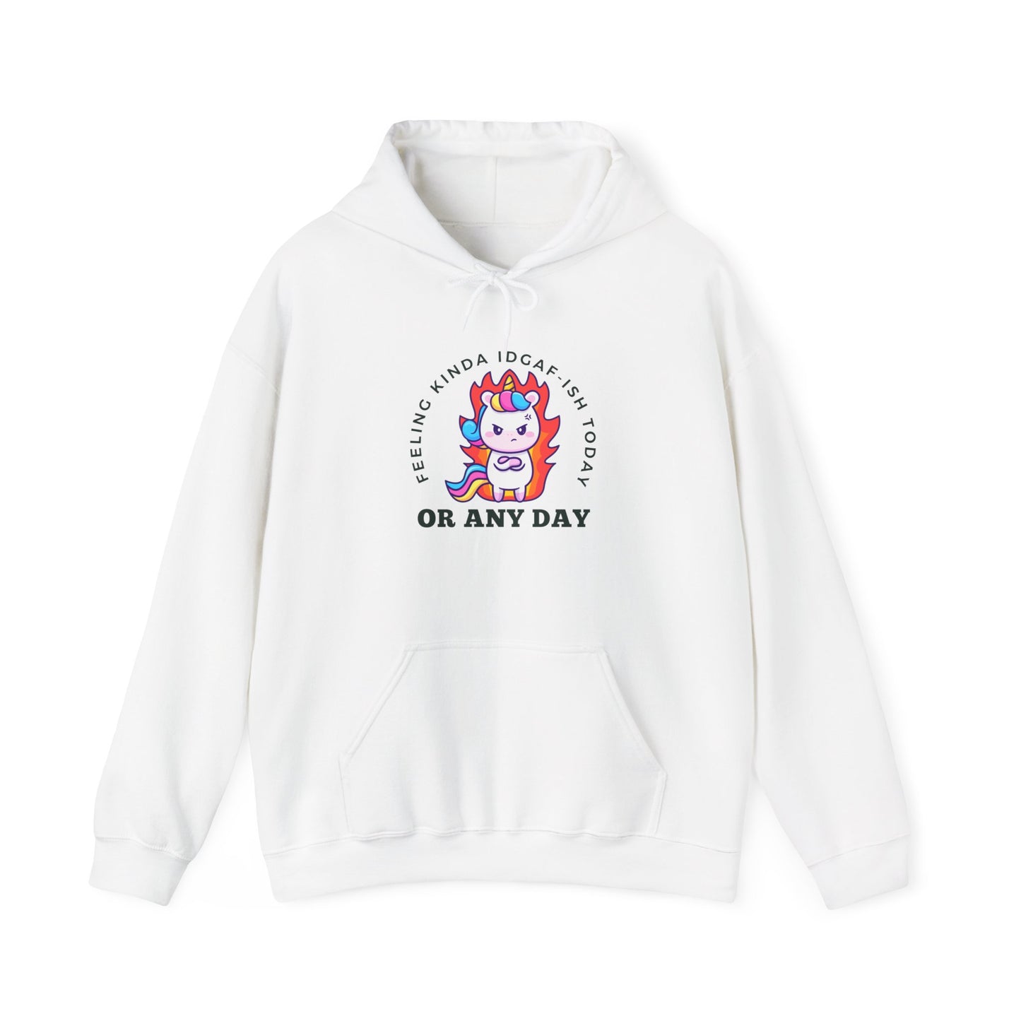 Feeling Kinda Unisex Heavy Blend™ Hooded Sweatshirt