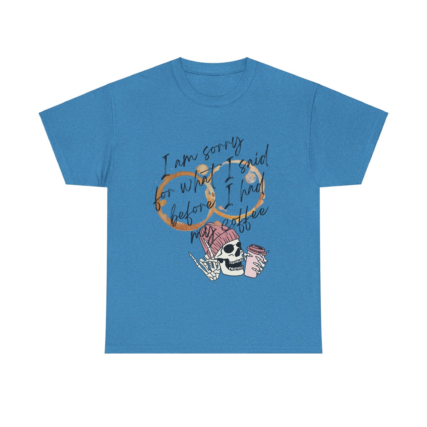 Coffee Unisex Heavy Cotton Tee
