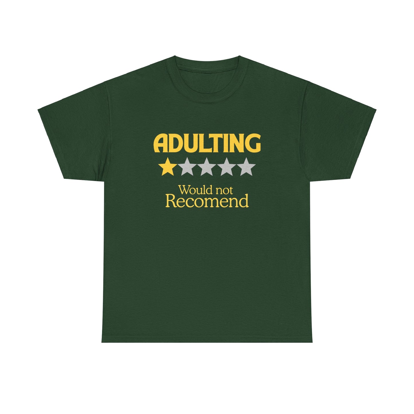 Adulting Unisex Heavy Cotton Tee