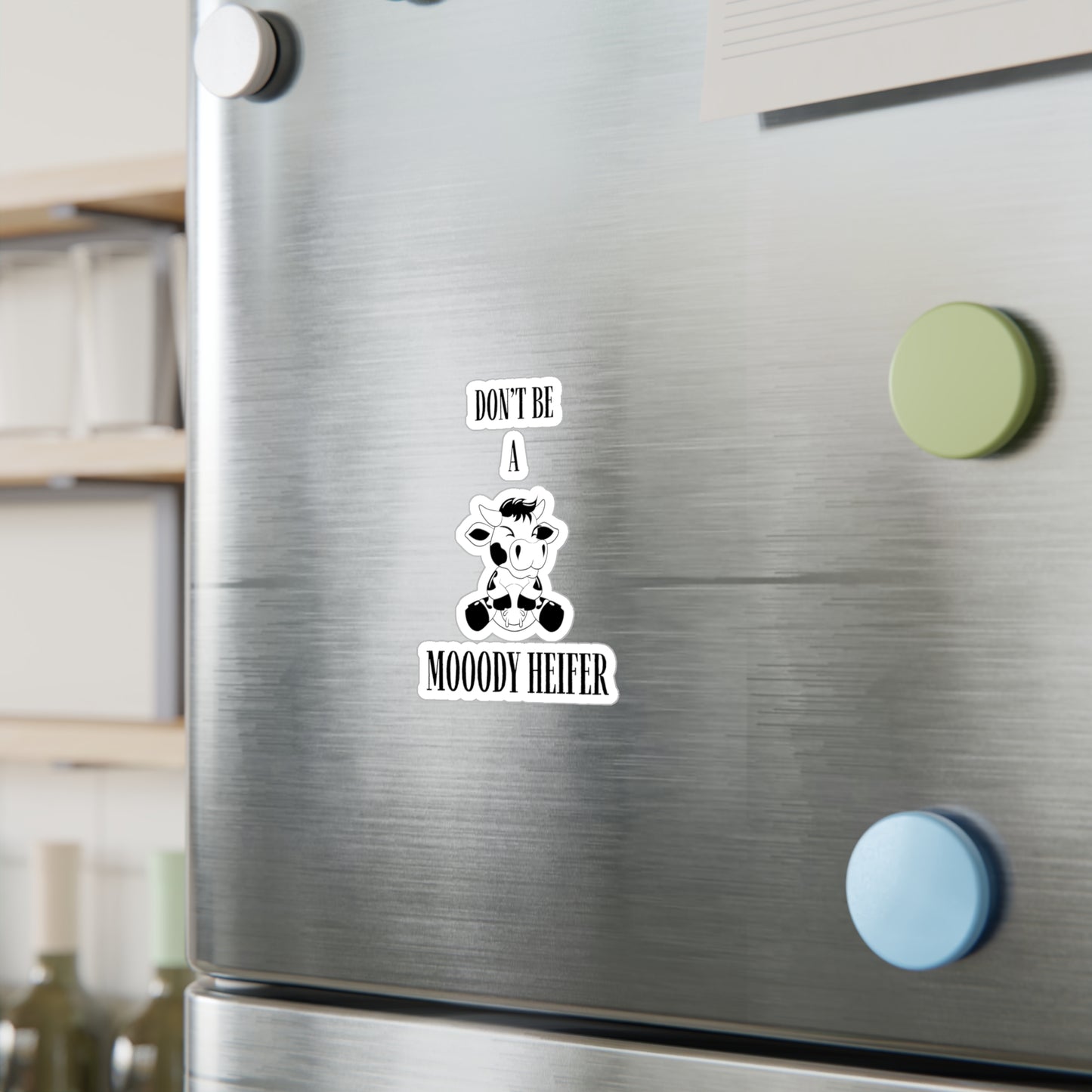 Mooody Kiss-Cut Vinyl Decals