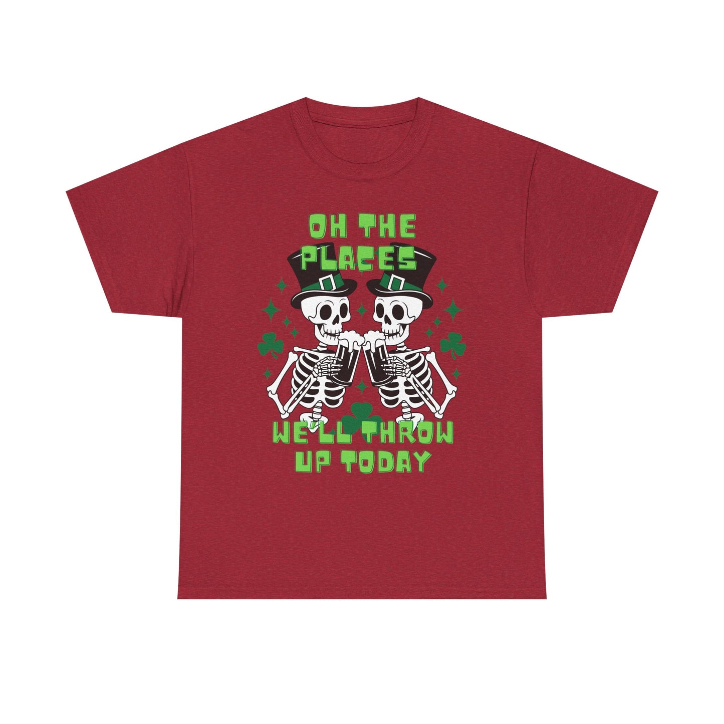 Oh the Places Unisex Heavy Cotton Tee