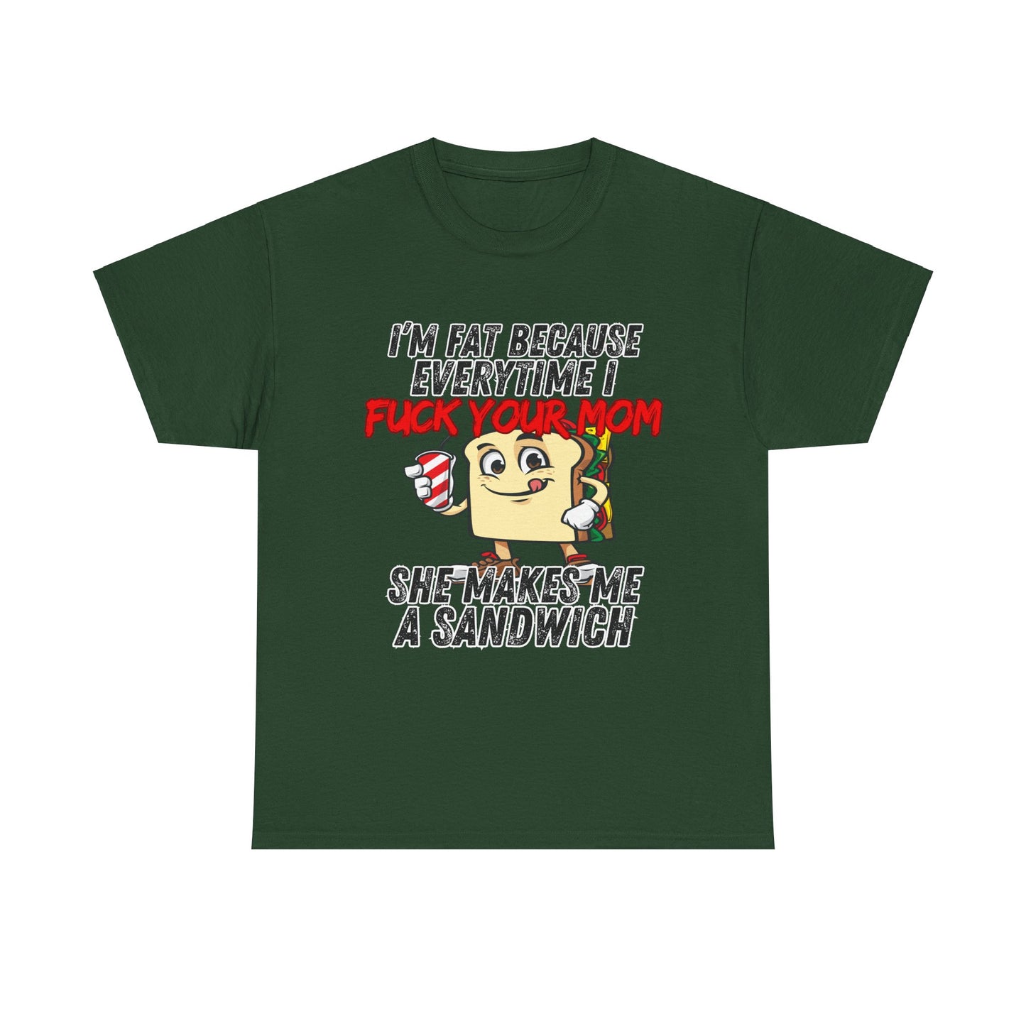I'm Fat Unisex Heavy Cotton Tee