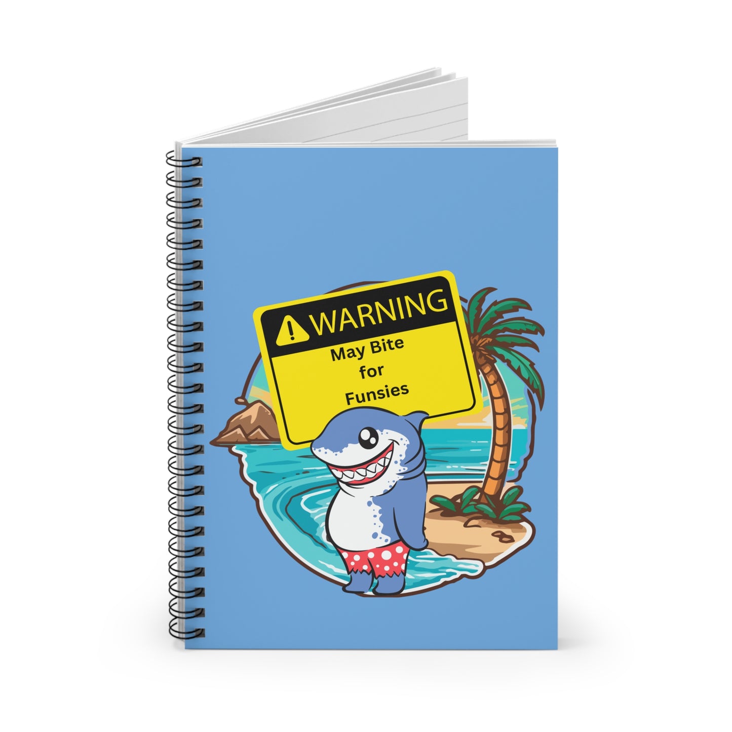 May Bite Spiral Notebook - Ruled Line