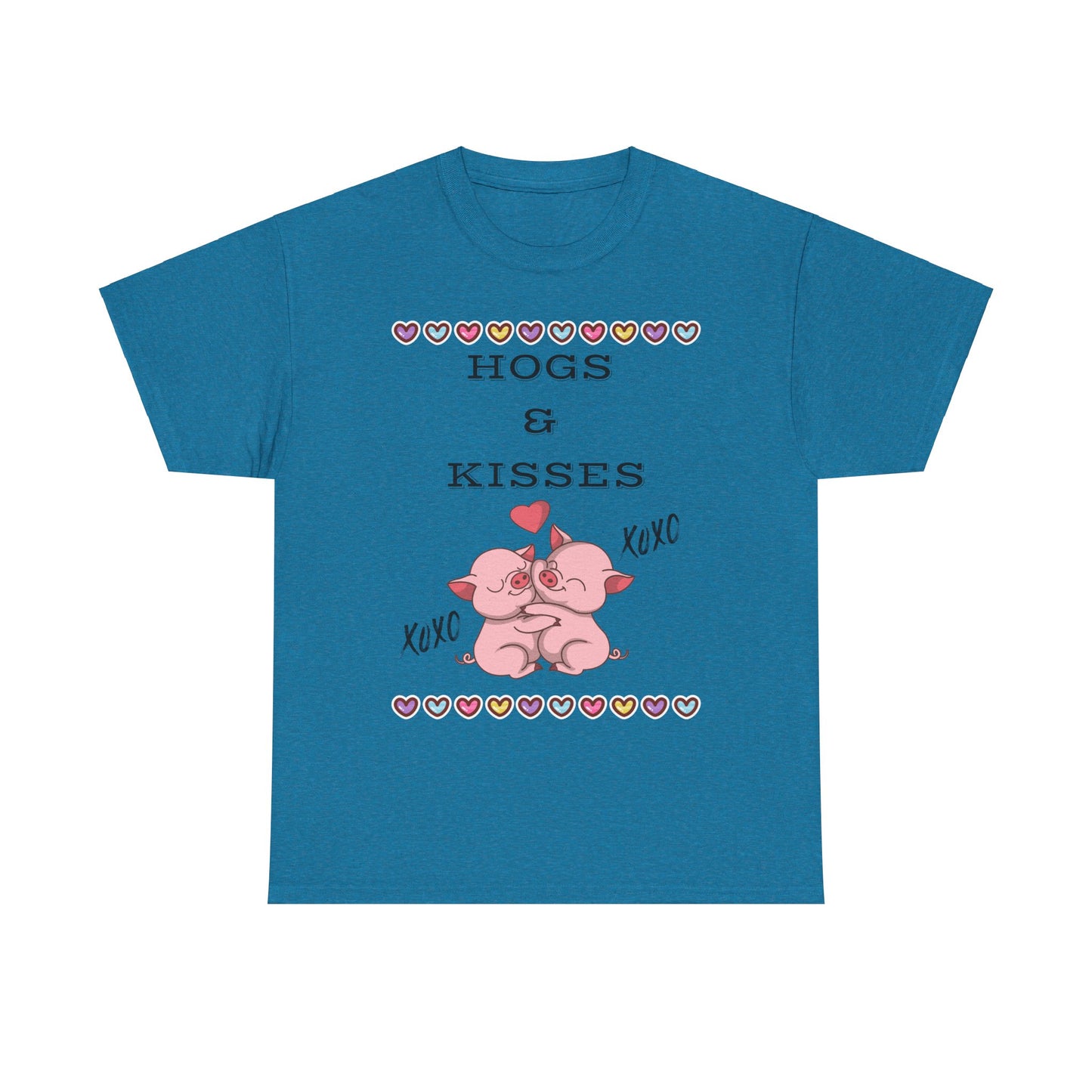 Hogs & Kisses Unisex Heavy Cotton Tee
