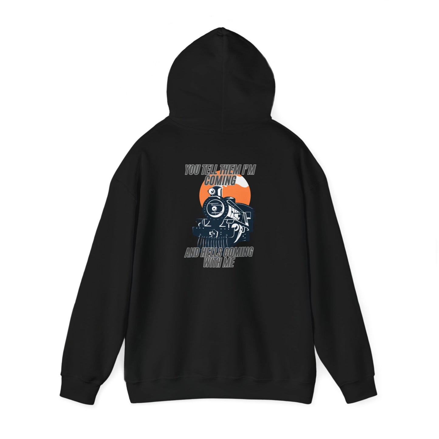 Hell's Coming Unisex Heavy Blend™ Hooded Sweatshirt