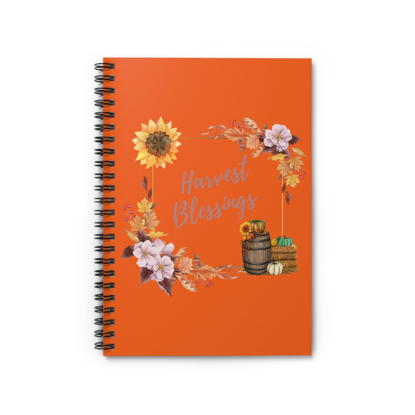 Harvest Spiral Notebook - Ruled Line