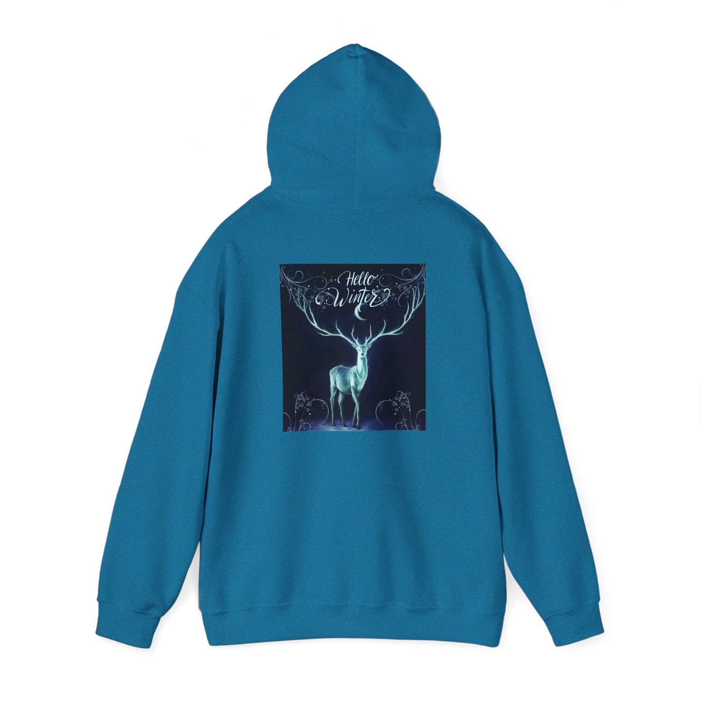 Hello Winter Unisex Heavy Blend™ Hooded Sweatshirt