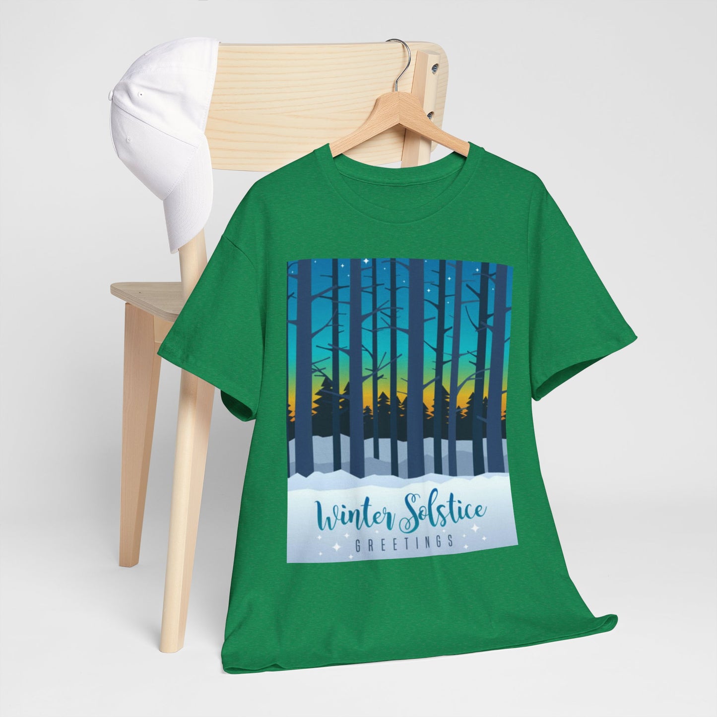 Winter Solstice Unisex Heavy Cotton Tee