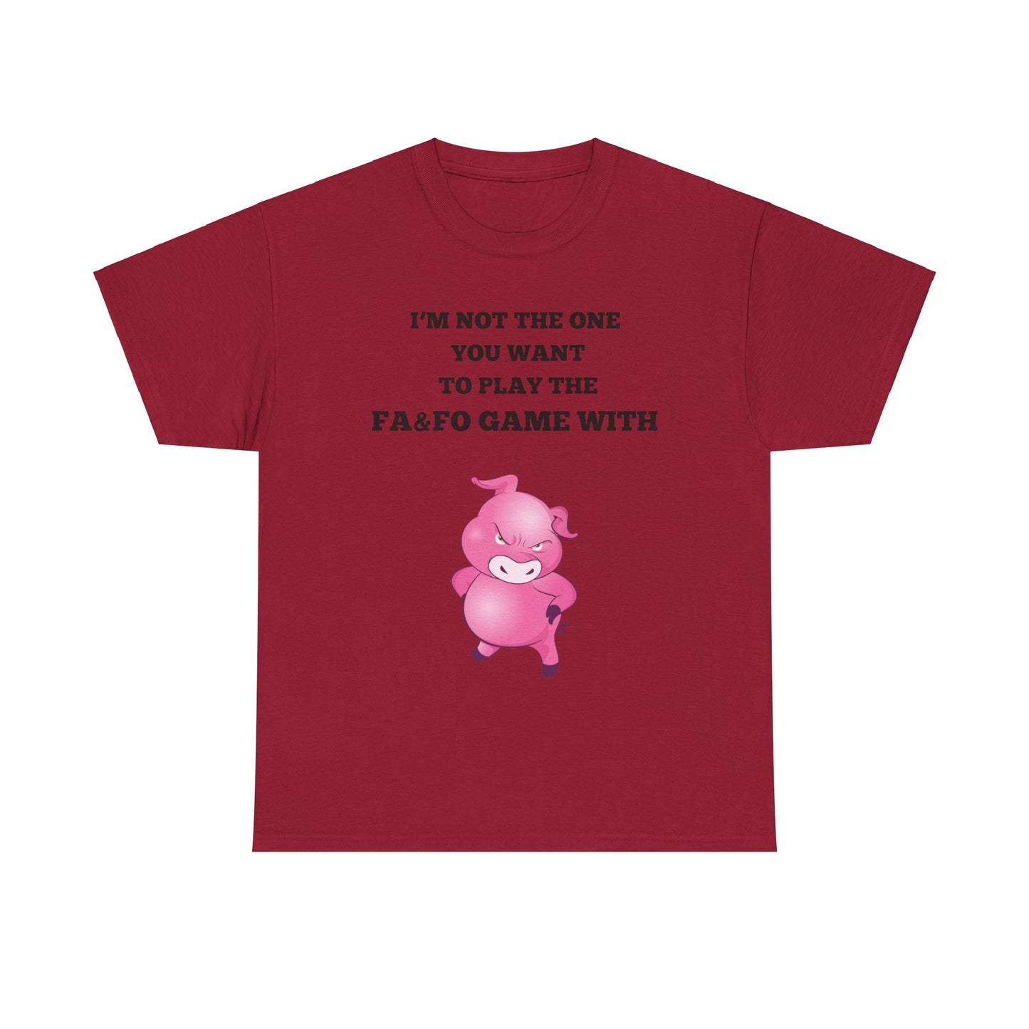 I'm Not The One To Play Unisex Heavy Cotton Tee