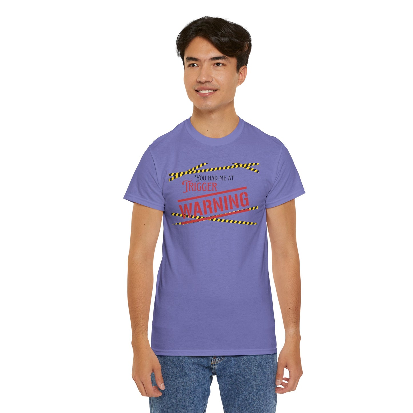 Trigger Warning Unisex Heavy Cotton Tee