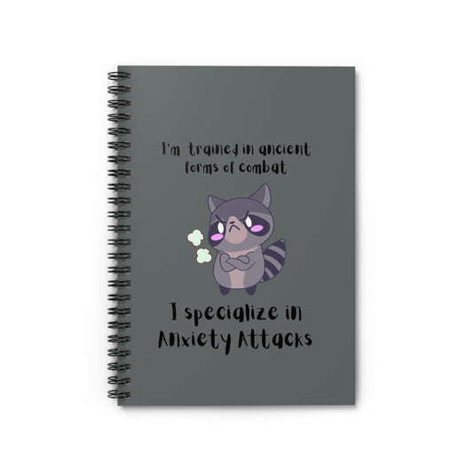I'm trained Spiral Notebook - Ruled Line