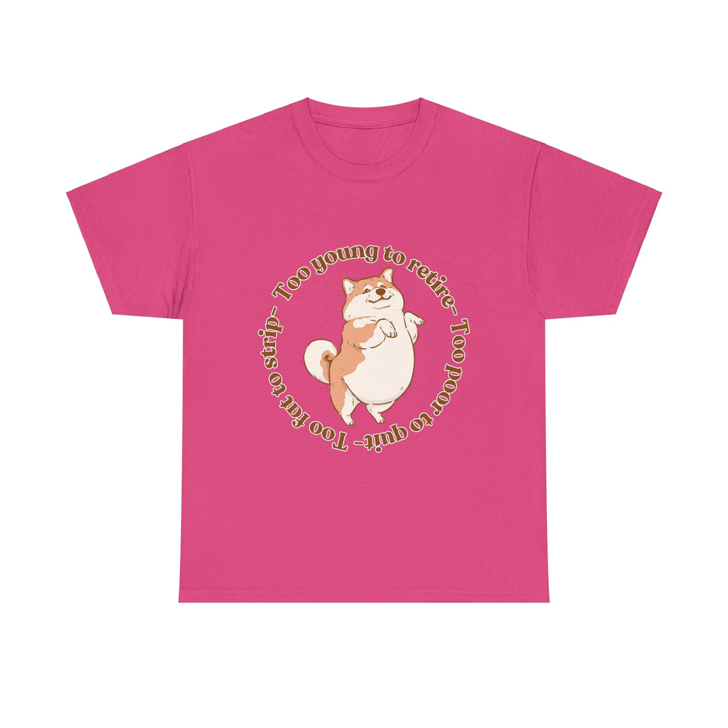 Too Young Unisex Heavy Cotton Tee