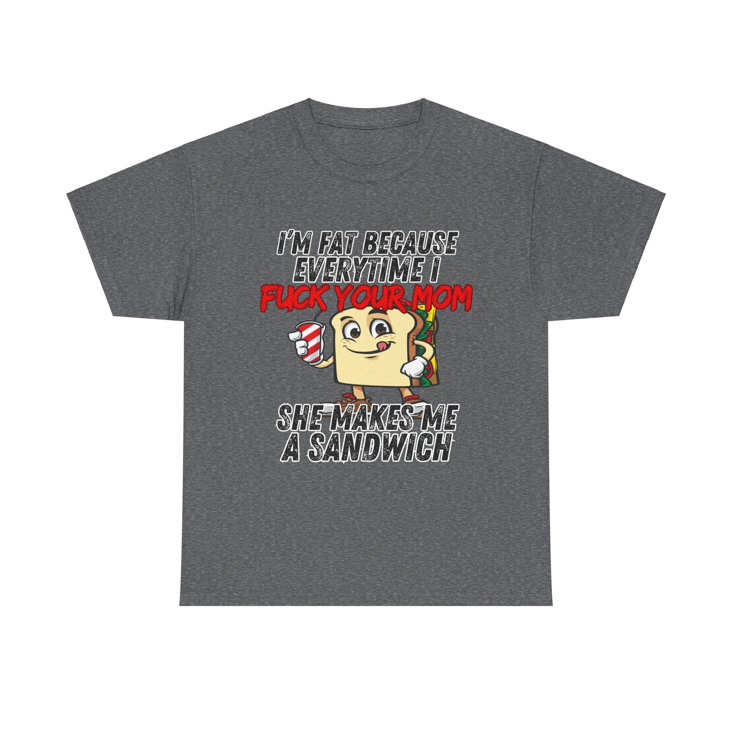 I'm Fat Unisex Heavy Cotton Tee