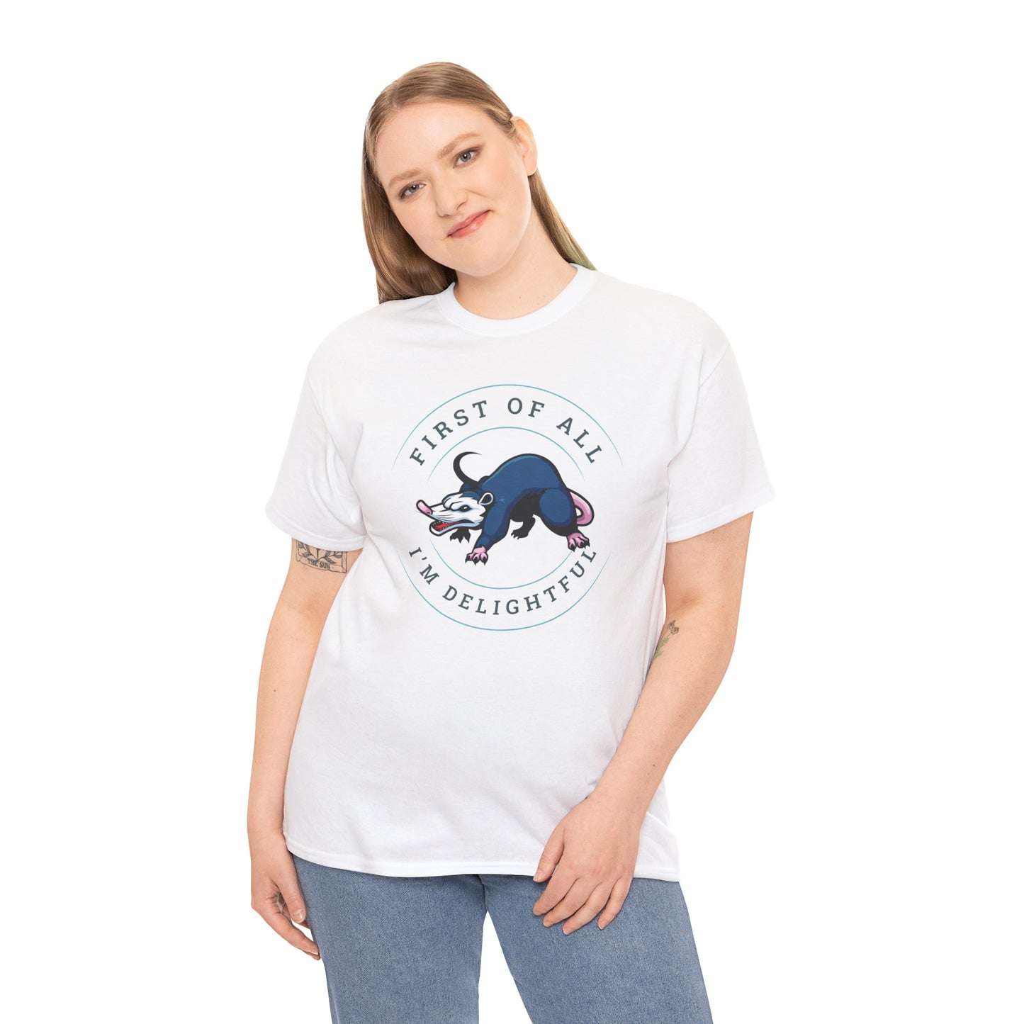 First of all Unisex Heavy Cotton Tee