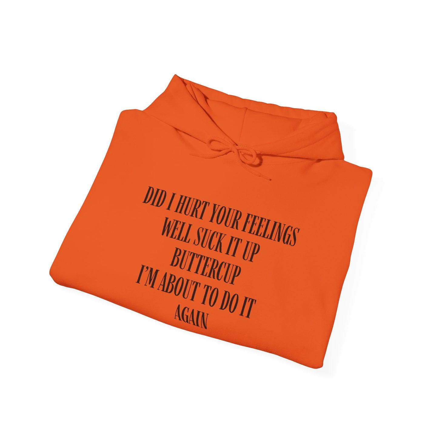 Did I Hurt Your Feelings Unisex Heavy Blend™ Hooded Sweatshirt