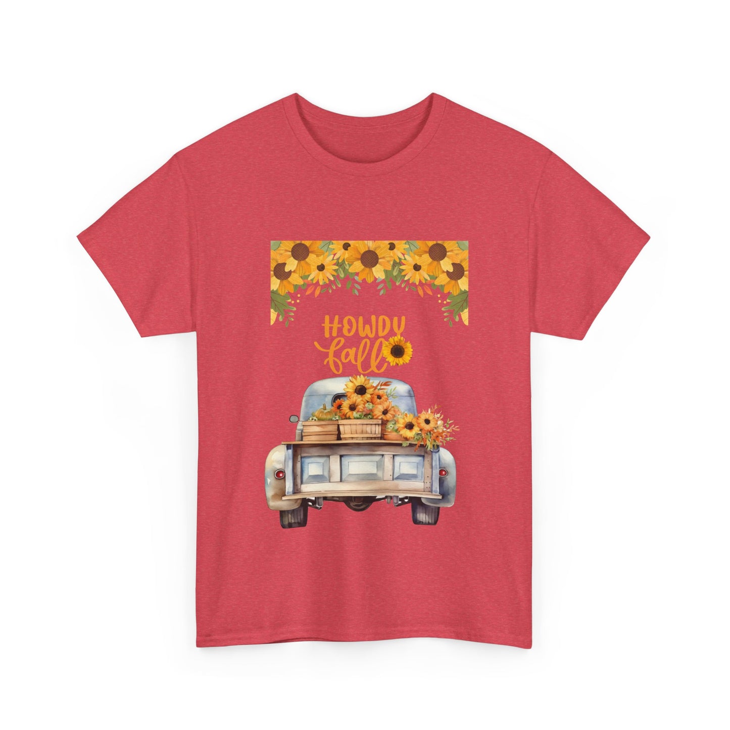 Howdy Fall Heavy Cotton Tee