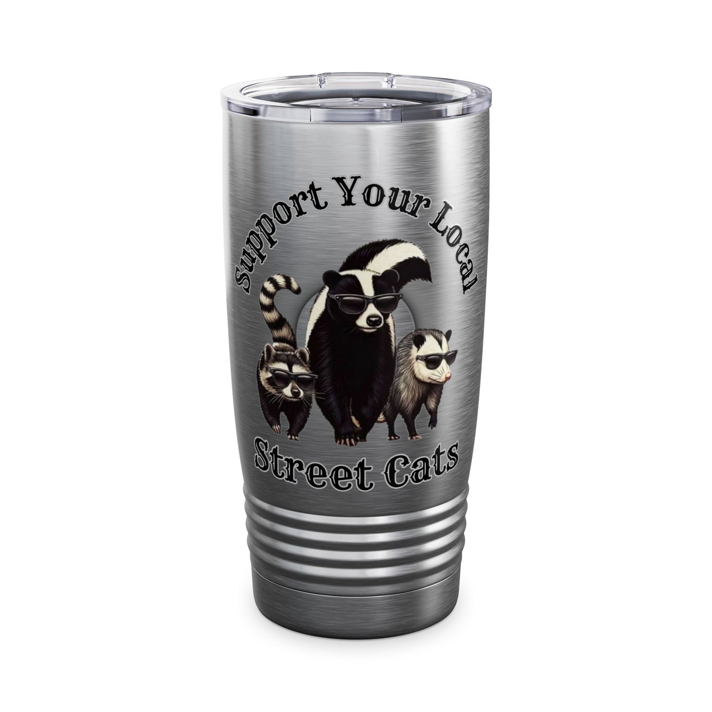Street Cats Ringneck Tumbler, 20oz