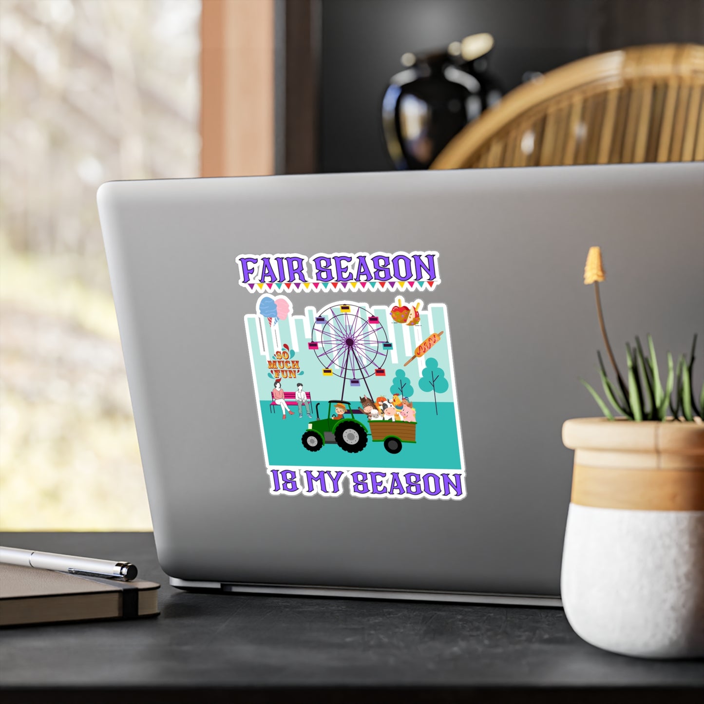 Fair Season Kiss-Cut Vinyl Decals