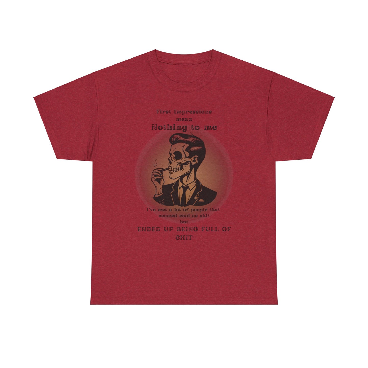First Impressions Unisex Heavy Cotton Tee