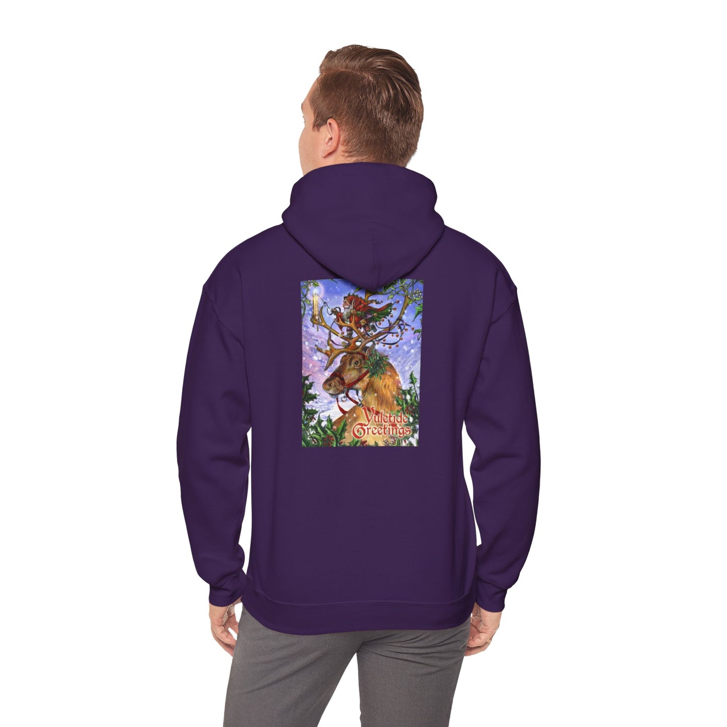 Yuletide Greetings Unisex Heavy Blend™ Hooded Sweatshirt