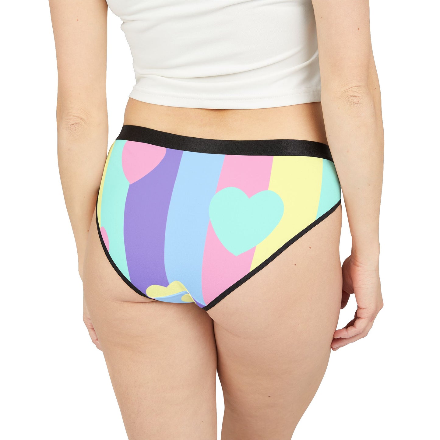 Pastel Hearts Women's Underwear (AOP)
