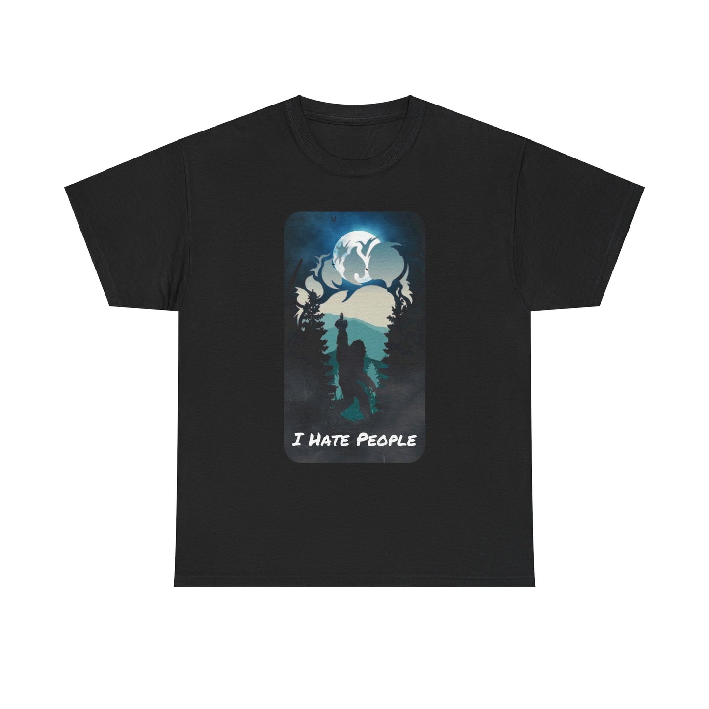 I Hate People Unisex Heavy Cotton Tee