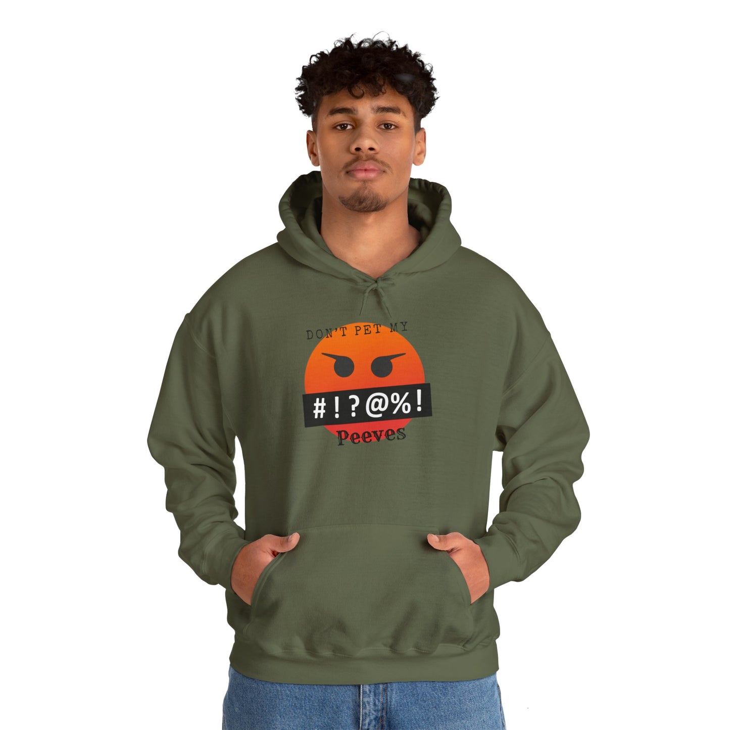Don't Pet Unisex Heavy Blend™ Hooded Sweatshirt