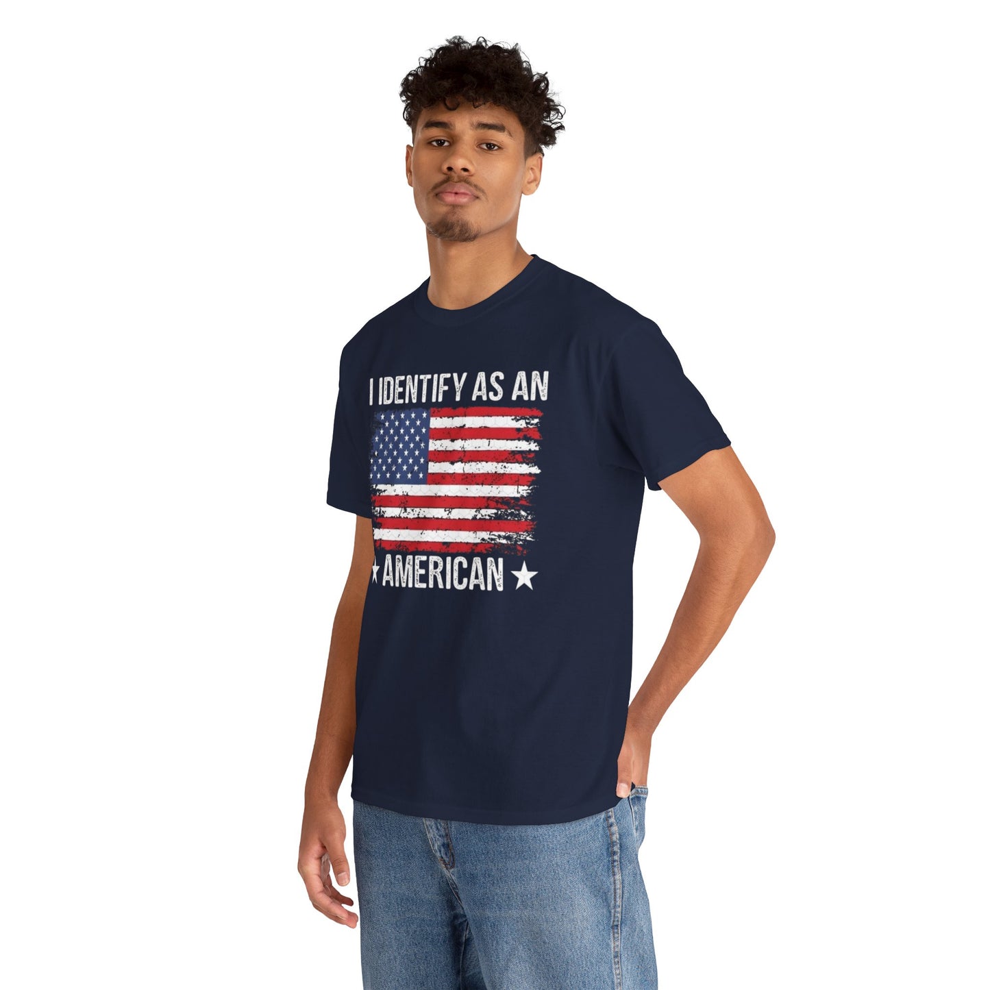 Identify as Unisex Heavy Cotton Tee