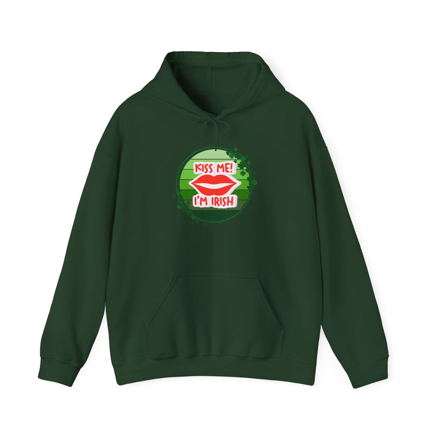 Kiss me I'm Irish Unisex Heavy Blend™ Hooded Sweatshirt