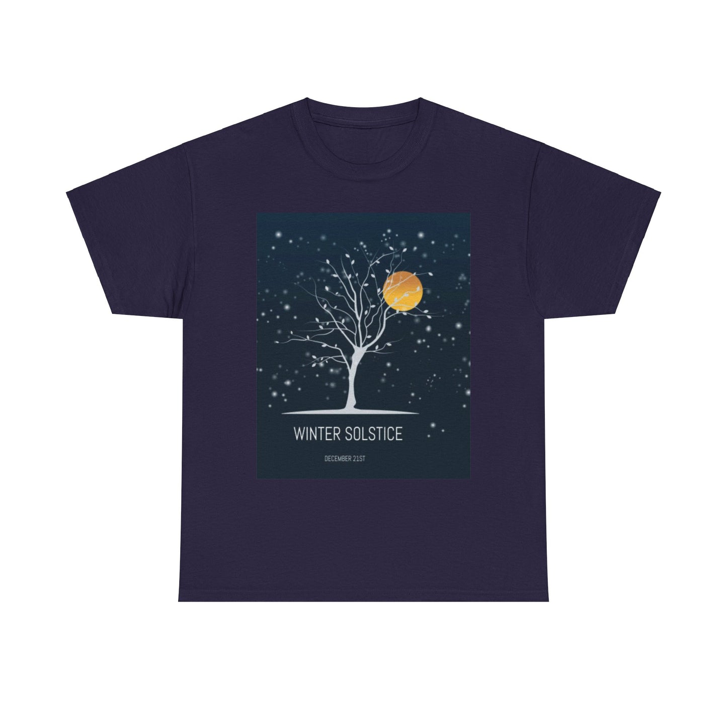 Winter Solstice Unisex Heavy Cotton Tee