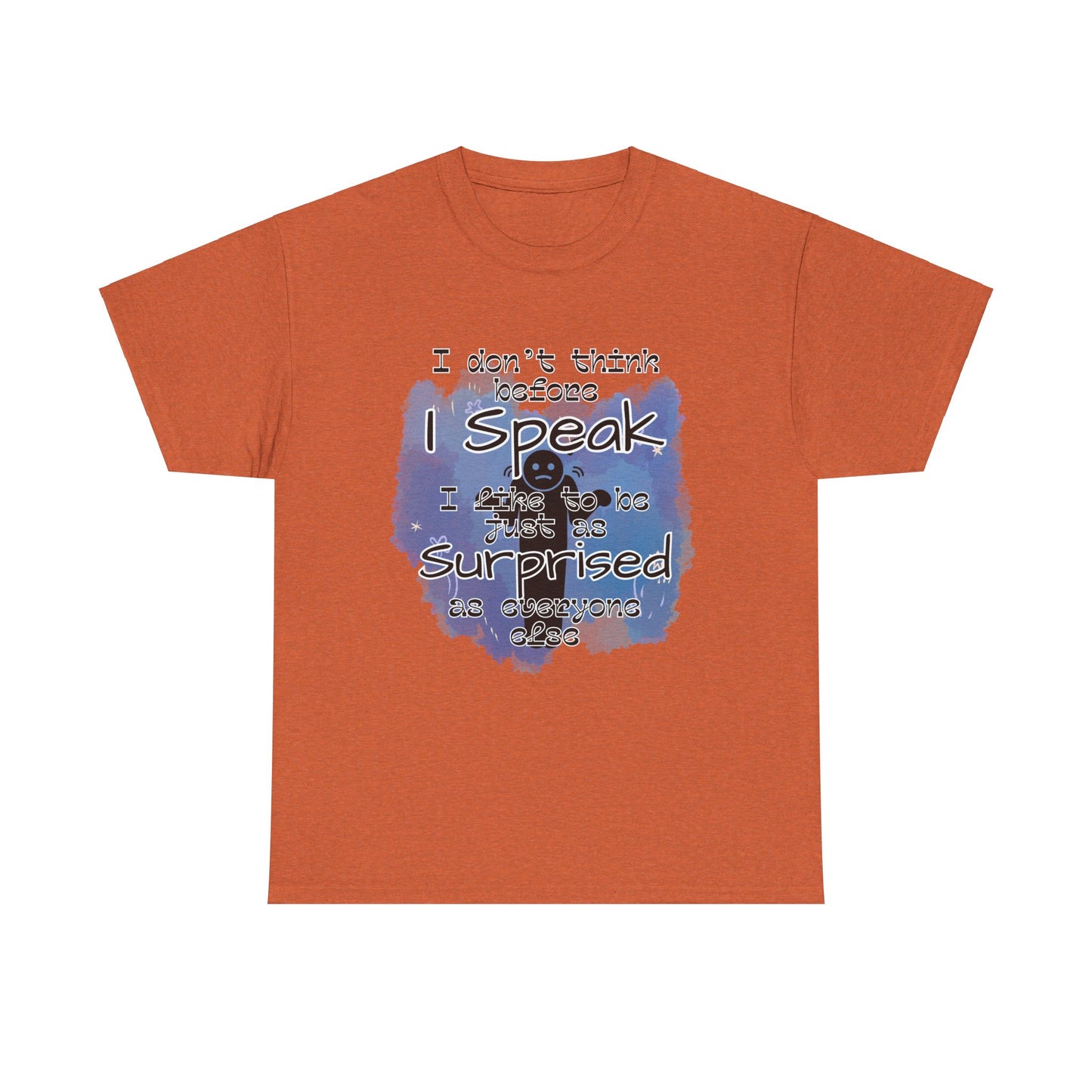 I Don't Think Unisex Heavy Cotton Tee
