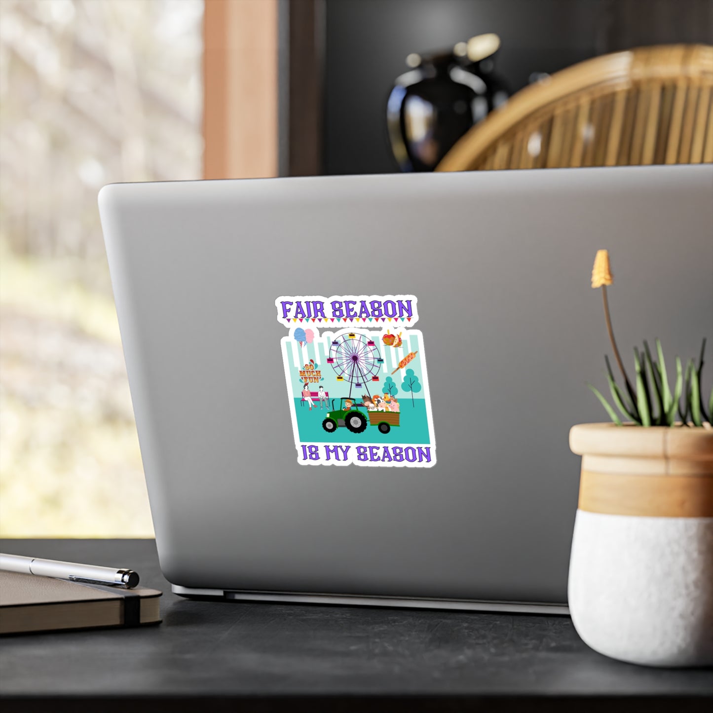 Fair Season Kiss-Cut Vinyl Decals