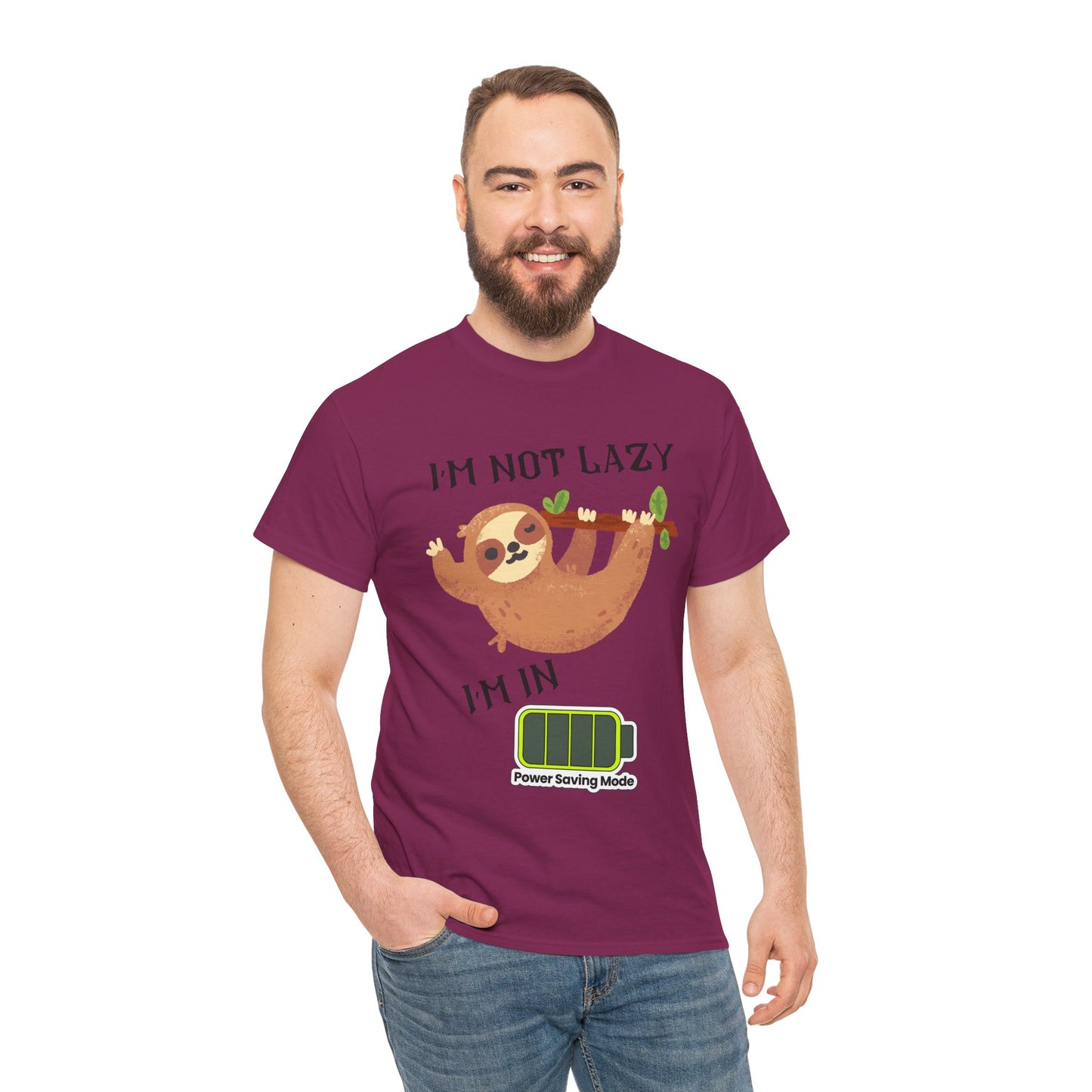 Not Lazy Unisex Heavy Cotton Tee
