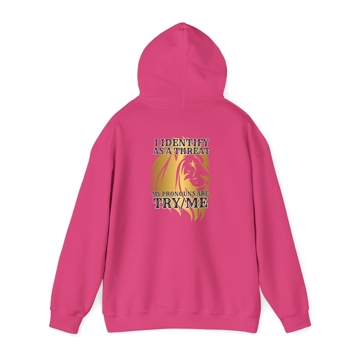Pronouns Unisex Heavy Blend™ Hooded Sweatshirt