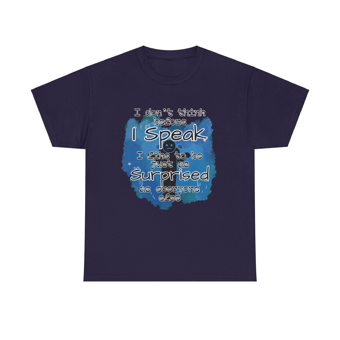 I Don't Think Unisex Heavy Cotton Tee