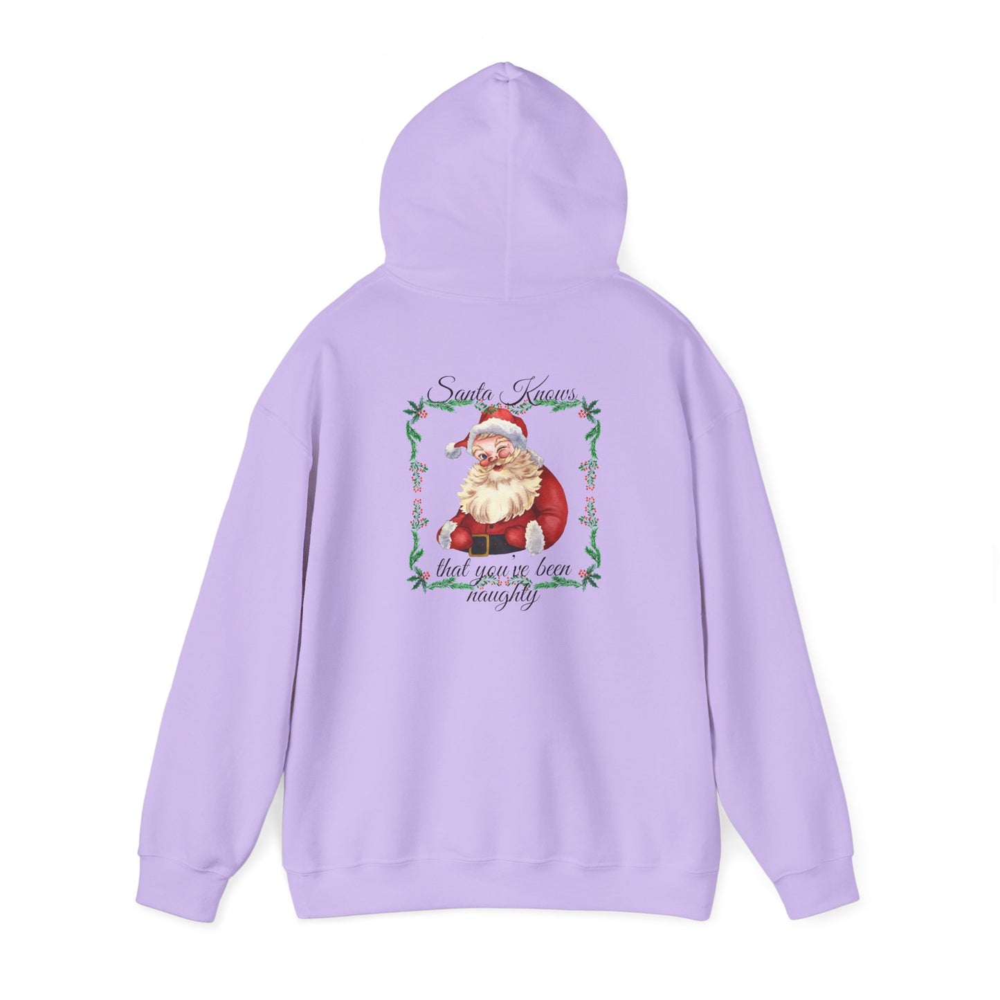 Santa Knows Unisex Heavy Blend™ Hooded Sweatshirt