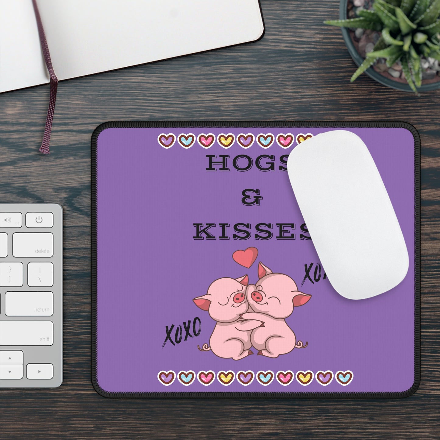 Hogs & Kisses Gaming Mouse Pad