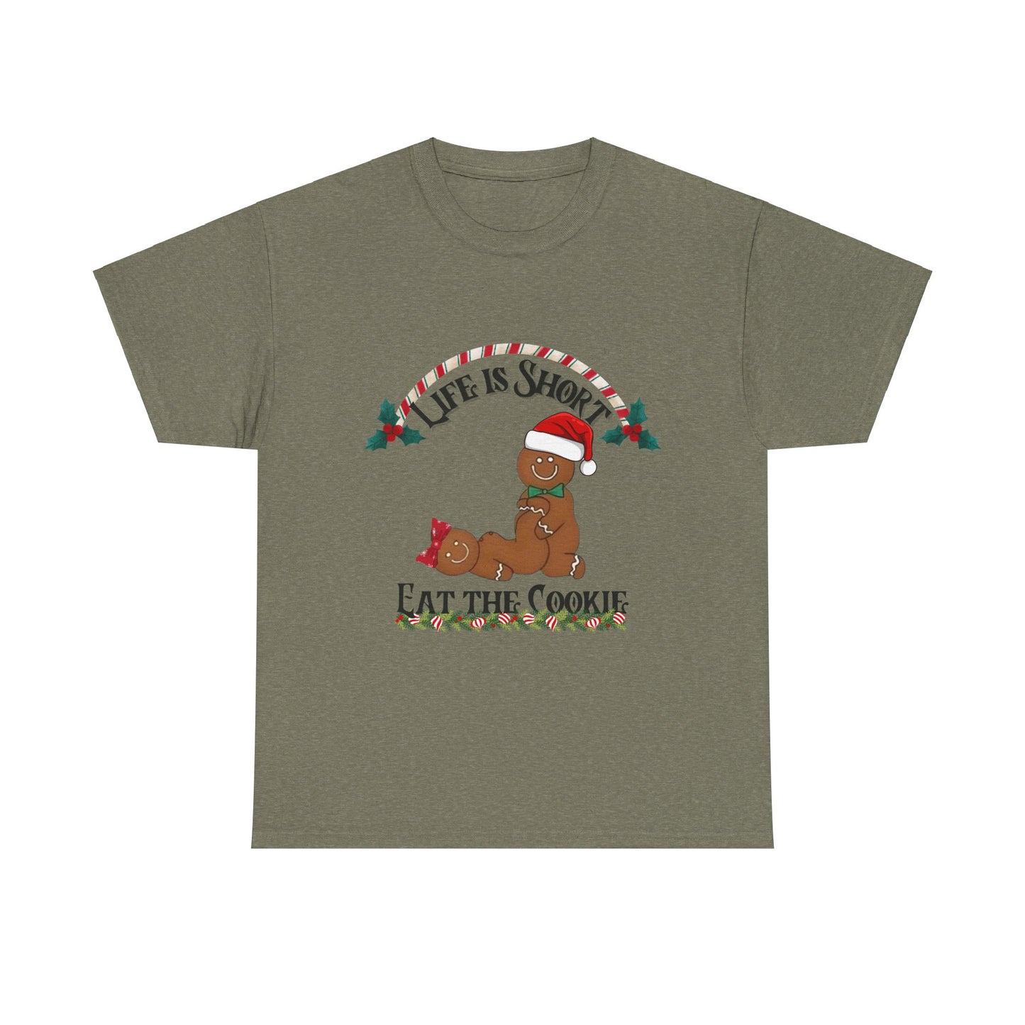 Life is Short Unisex Heavy Cotton Tee