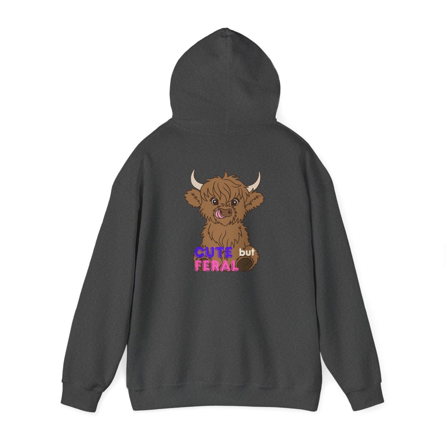 Cute but Feral Unisex Heavy Blend™ Hooded Sweatshirt
