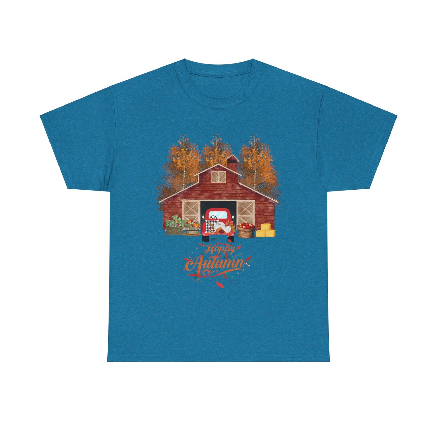 Happy Autumn Unisex Heavy Cotton Tee