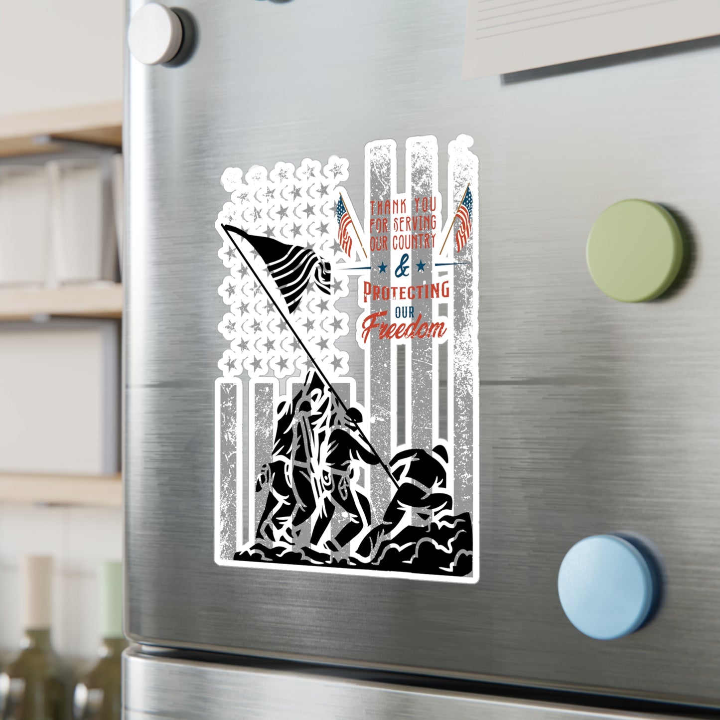 Protecting Us Kiss-Cut Vinyl Decals