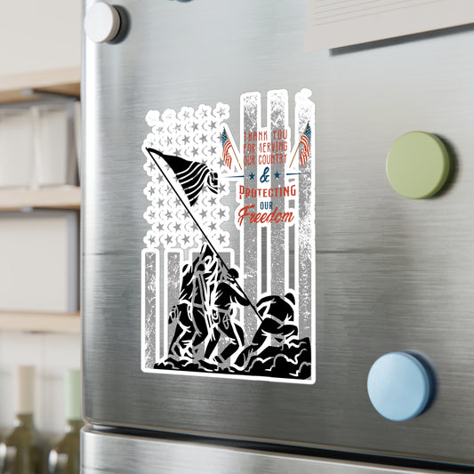 Protecting Us Kiss-Cut Vinyl Decals