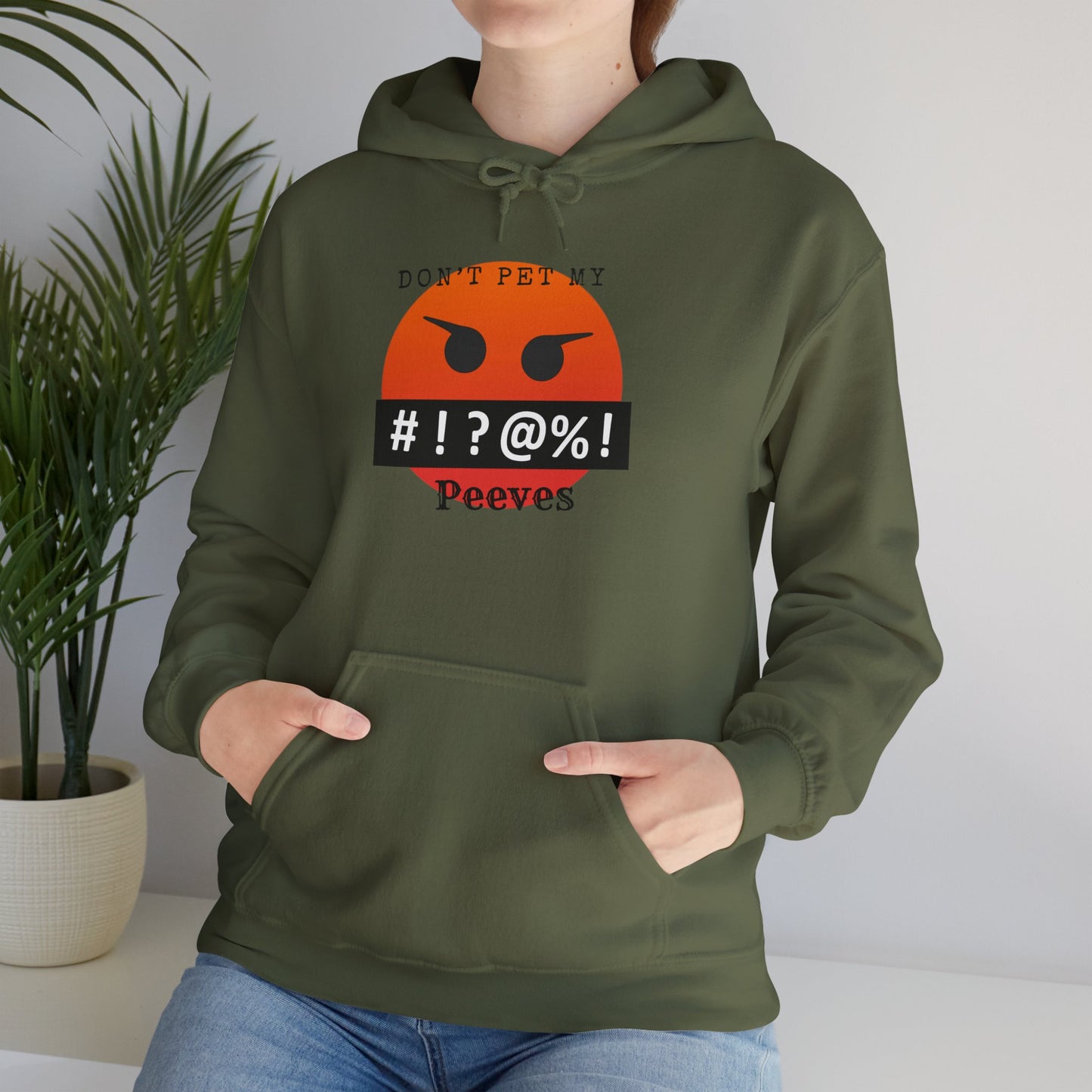 Don't Pet Unisex Heavy Blend™ Hooded Sweatshirt